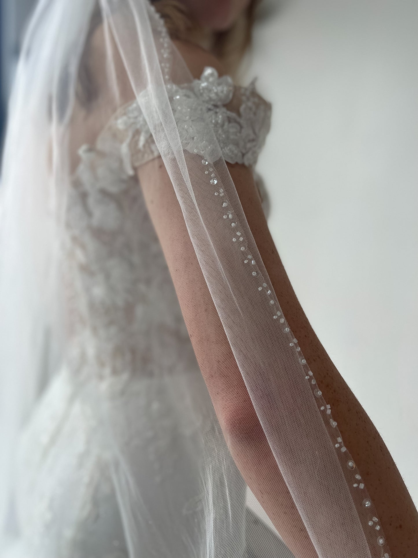 Crystal Edge Catherdal Veil