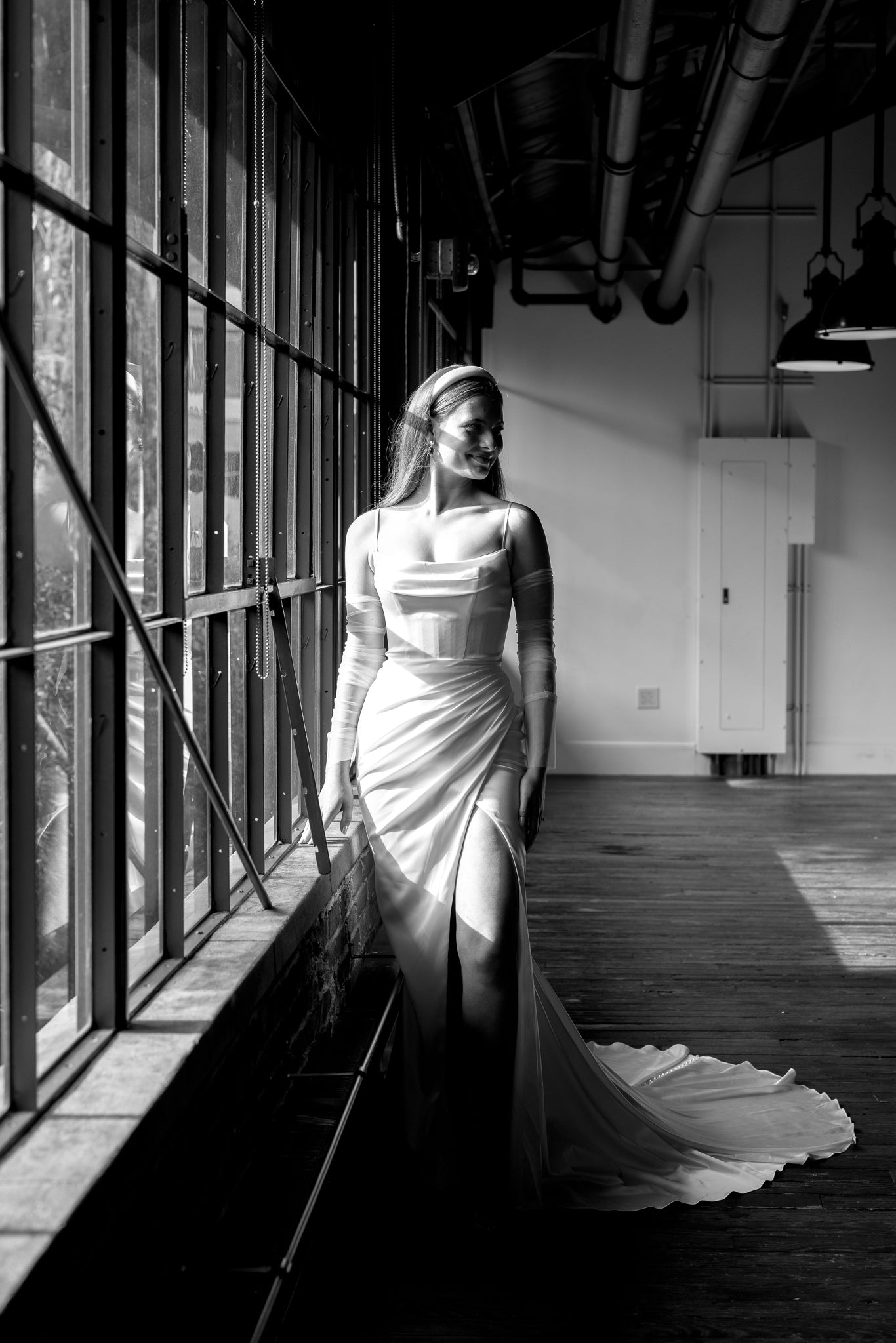 Soft Ruched Tulle Sleeve